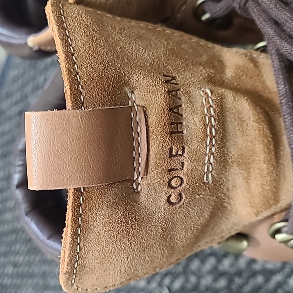 COLE HAAN MENS ZEROGRAND WATER-RESIST HIKER BOOT WOODBURY IVORY STYLE C25555 - Picture 5 of 16